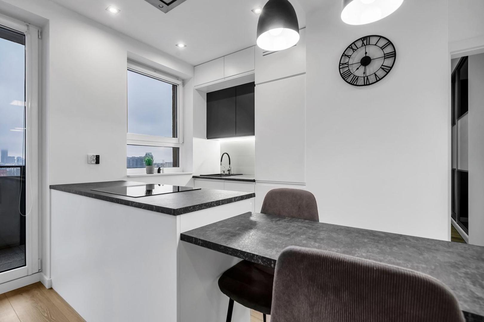 12Th Floor Wola Modern Apartment Varsó Kültér fotó