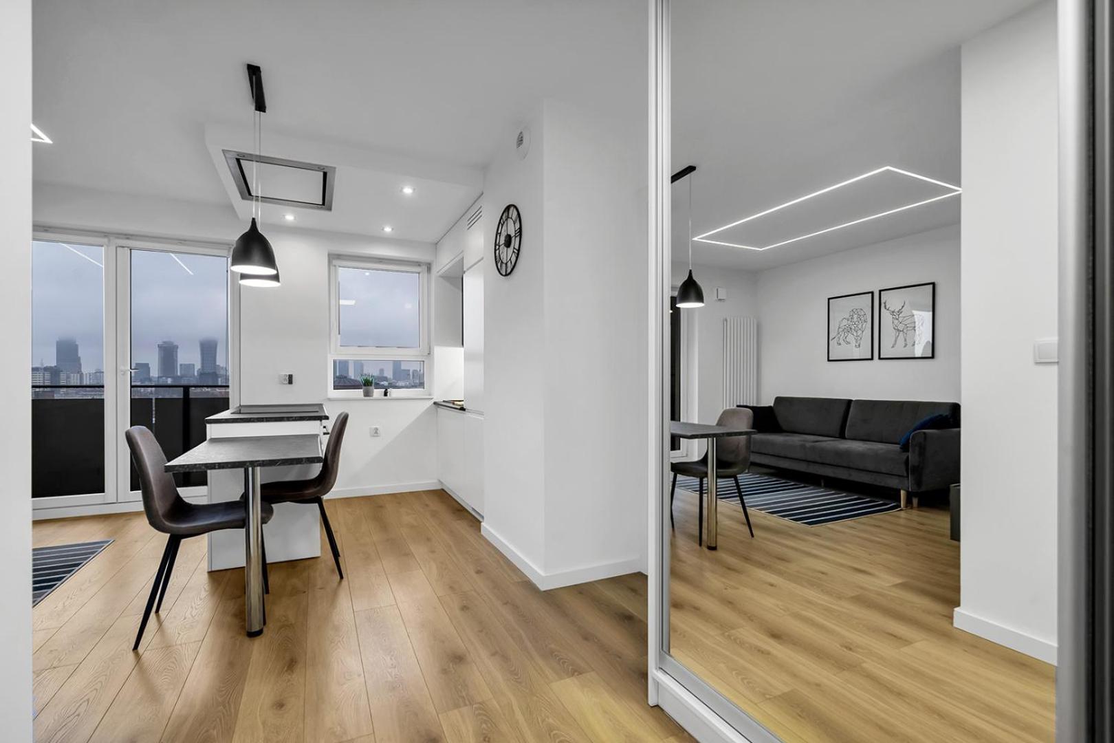 12Th Floor Wola Modern Apartment Varsó Kültér fotó
